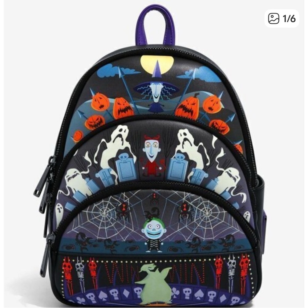 Loungefly Disney The Nightmare Before Christmas Backpack